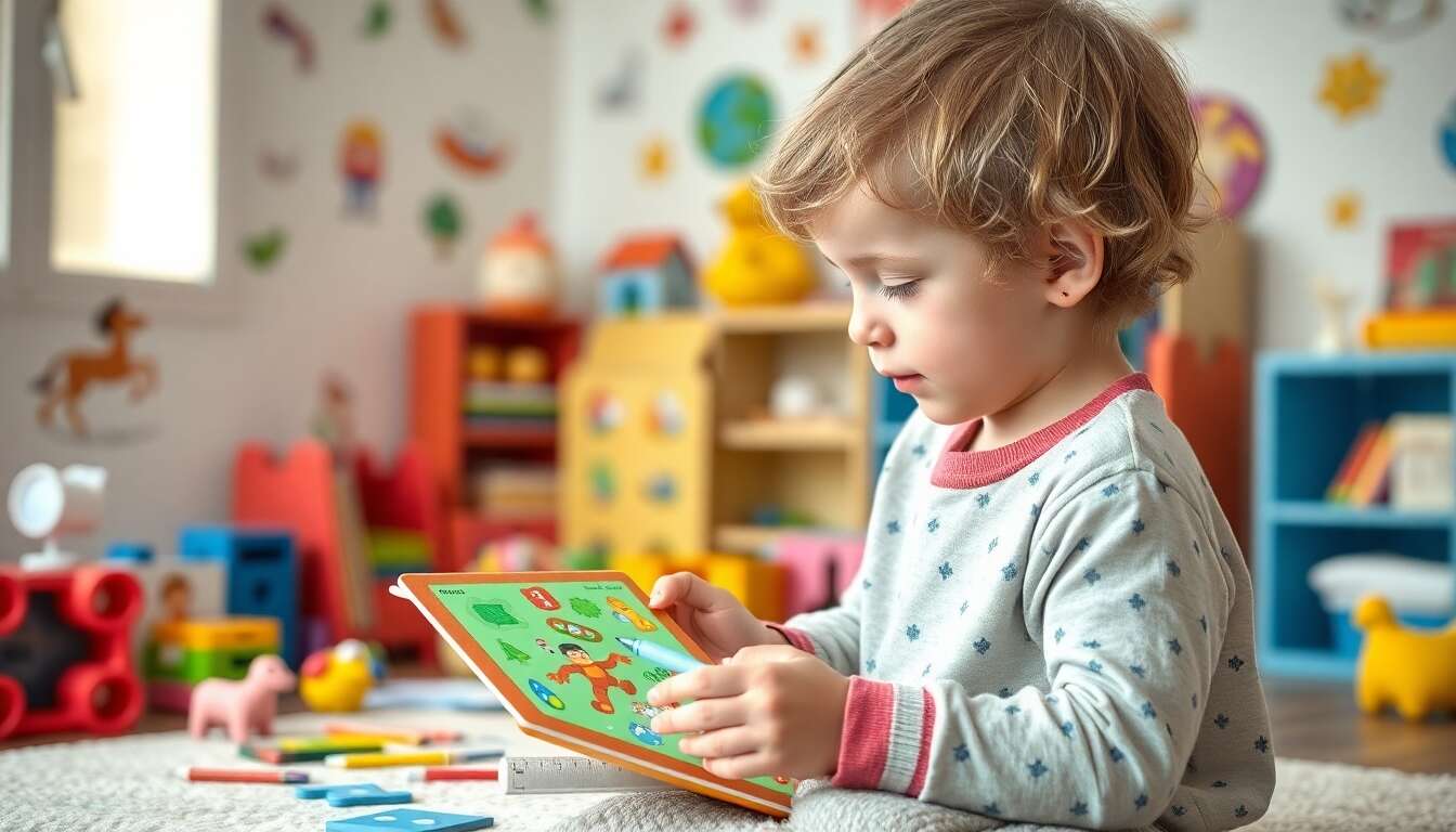 Cartes éducatives : le meilleur moyen d'apprendre en s'amusant pour les enfants de 5 ans