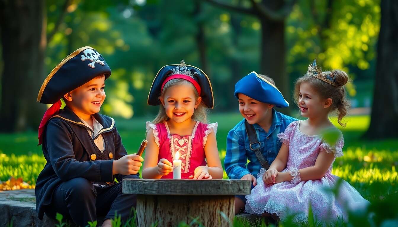 Les jeux de rôle conseillés pour les enfants âgés de 5 ans