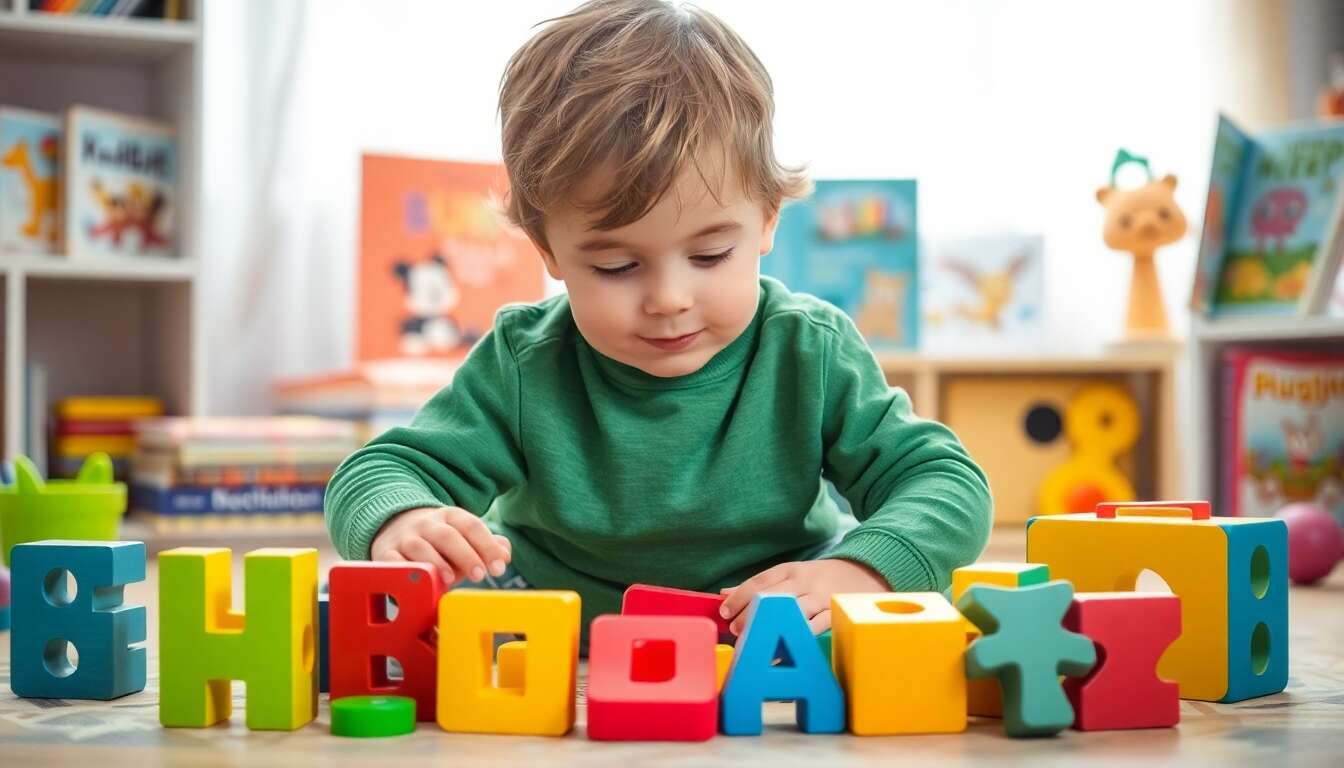 Jouets d'apprentissage des chiffres et lettres : incontournable pour les enfants de 3 ans
