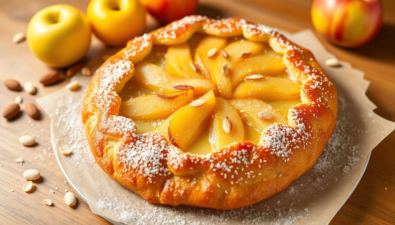 Recette Galette des Rois à la Pomme pour Enfants de 3 à 7 Ans