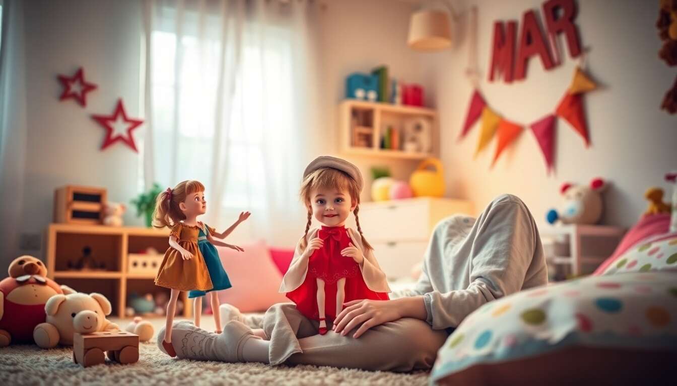 Marionnettes à main : jouet passionnant pour un enfant de 4 ans