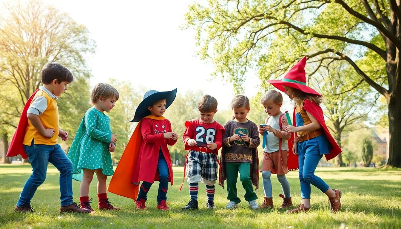 Favoriser les jeux de rôle chez les enfants de 6 ans