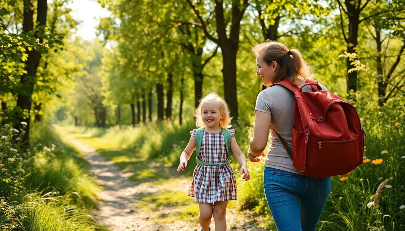 Randonnée avec un jeune enfant : conseils pratiques pour une sortie réussie
