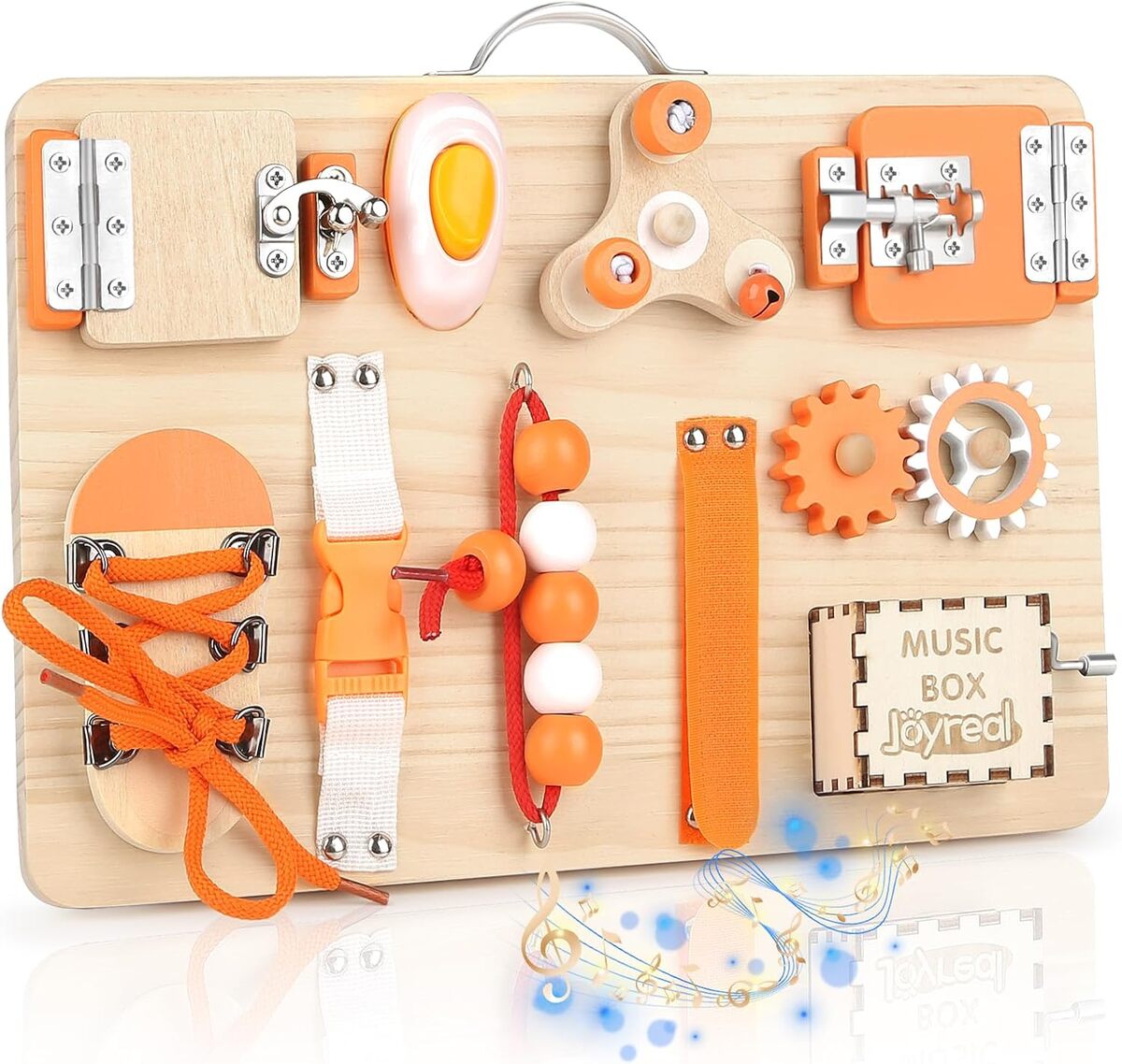 Test : joyreal Busy Board Montessori, le compagnon éducatif idéal