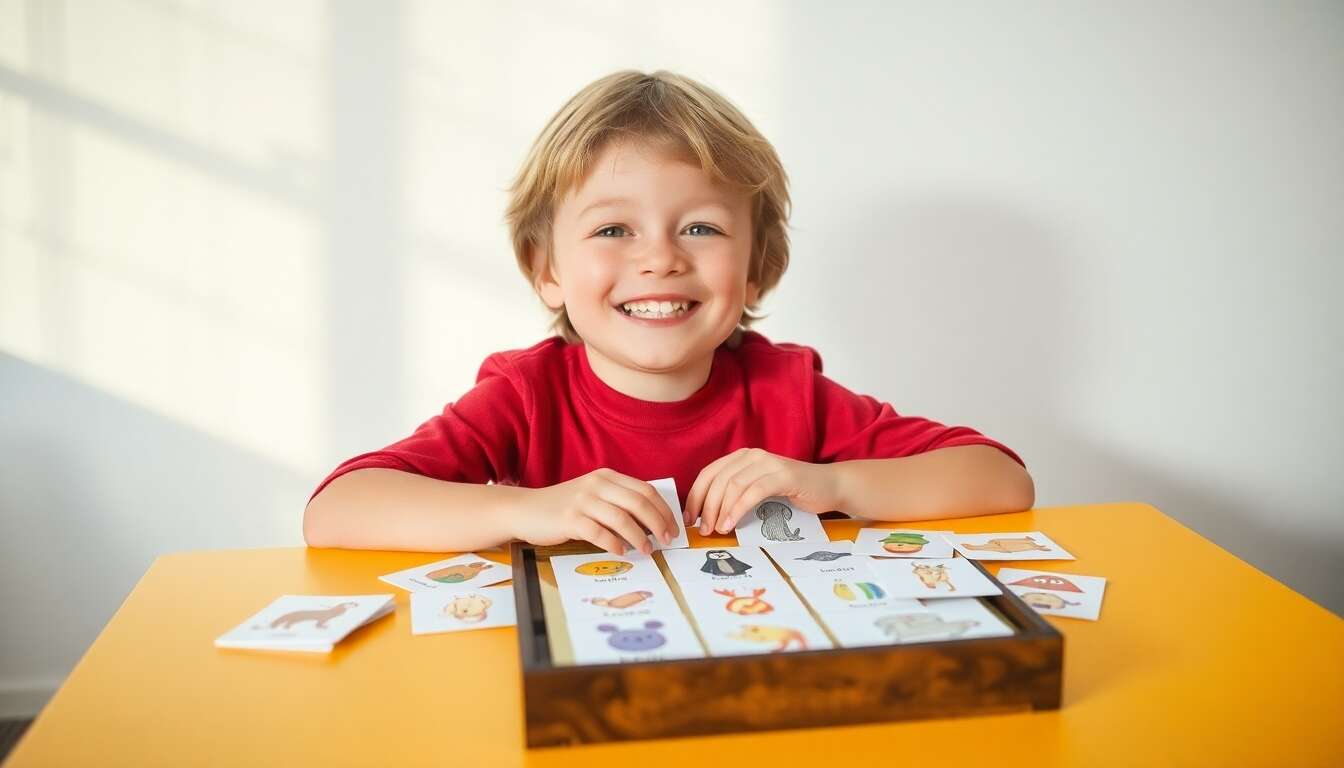 Jeux de mémoire à offrir à un enfant âgé de 6 ans