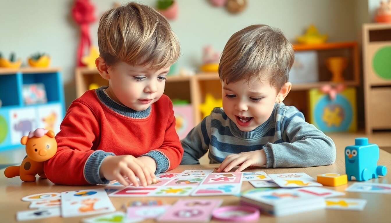 Jeux de mémoire pour le développement d'un enfant de 4 ans