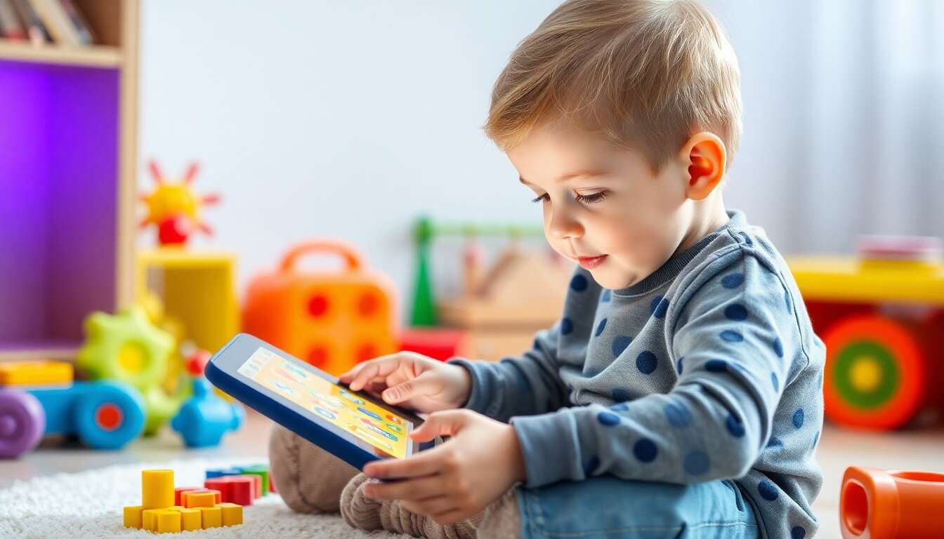 Applications éducatives à privilégier pour un enfant âgé de 3 ans