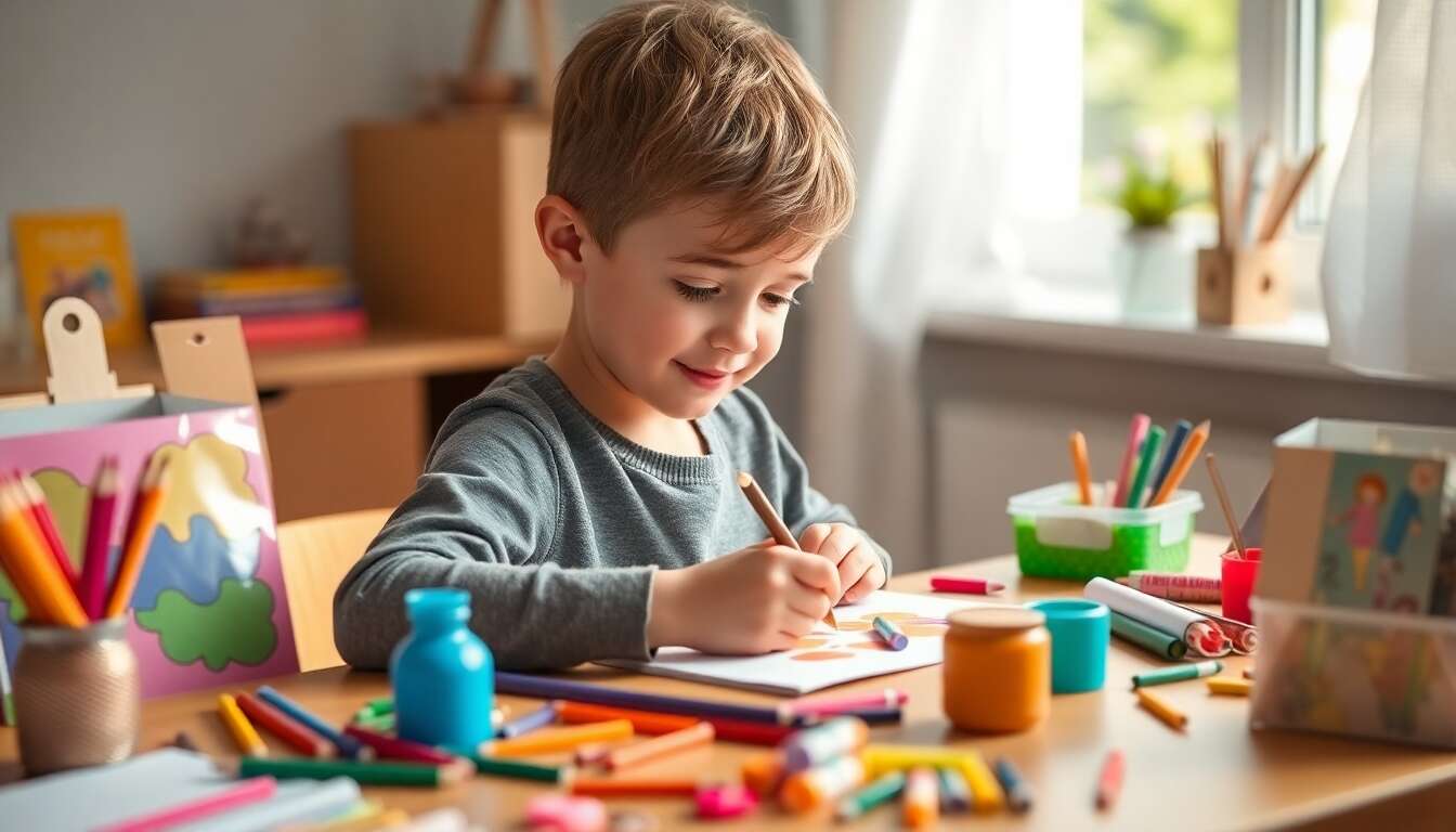 Kits d'activités manuelles : une activité passionnante recommandée pour les enfants âgés de 5 ans