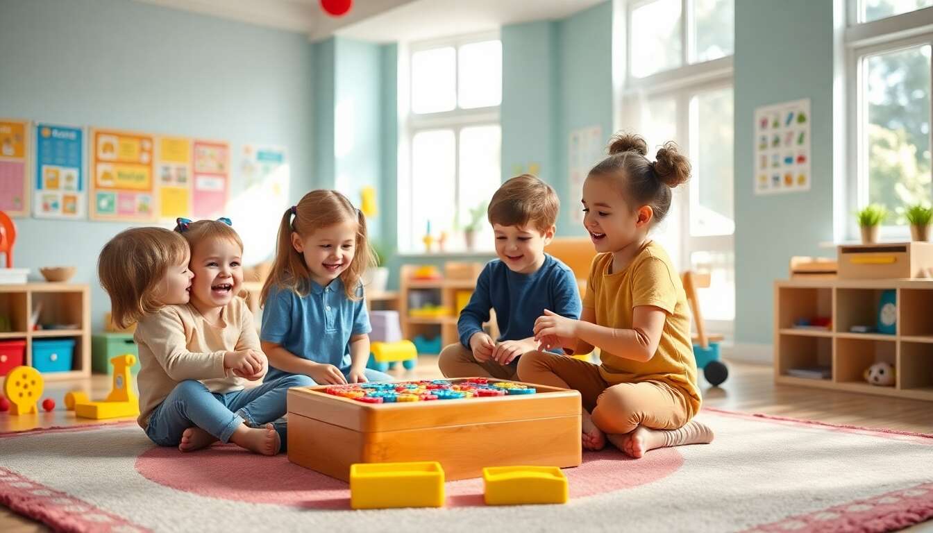 Jeux de mémoire adaptés aux enfants de 5 ans