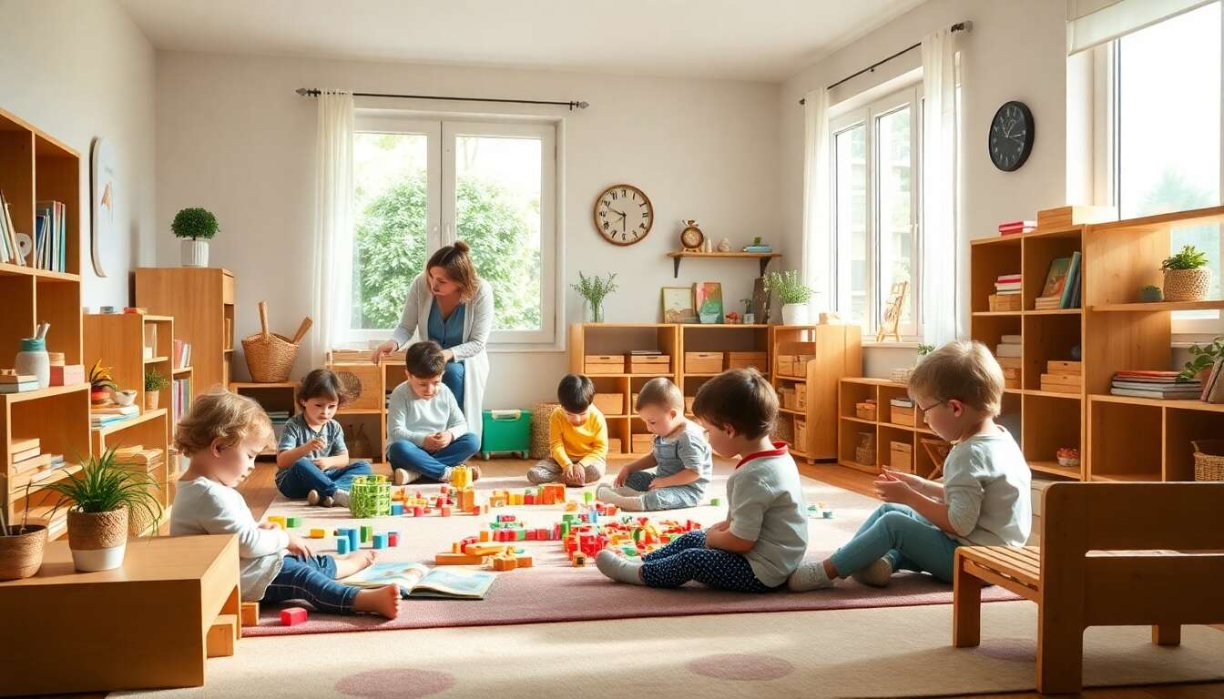 Atelier Montessori en classe maternelle : découvrez les bienfaits éducatifs