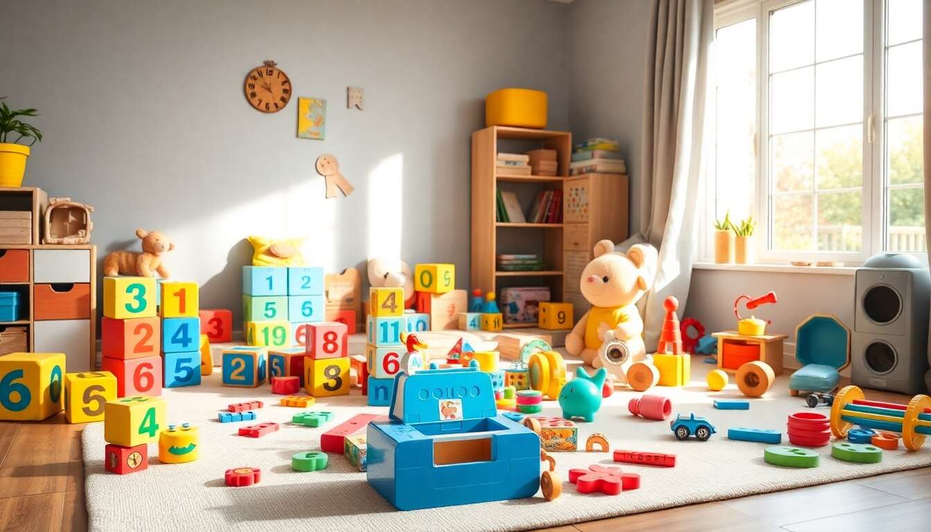 Jouets d'apprentissage des chiffres et lettres à privilégier pour un enfant âgé de 3 ans