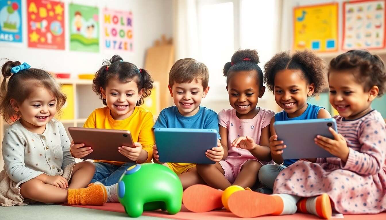 Applications éducatives adaptées aux besoins des enfants âgés de 3 ans
