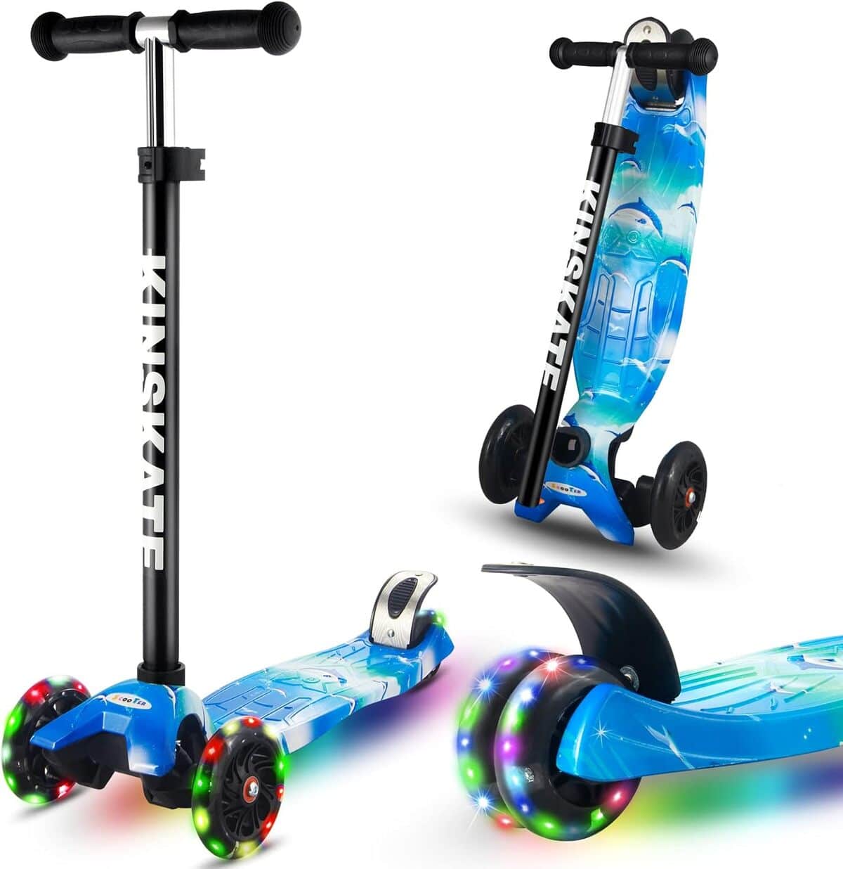 Test : cutemelo trottinette enfant 3 roues avec LED