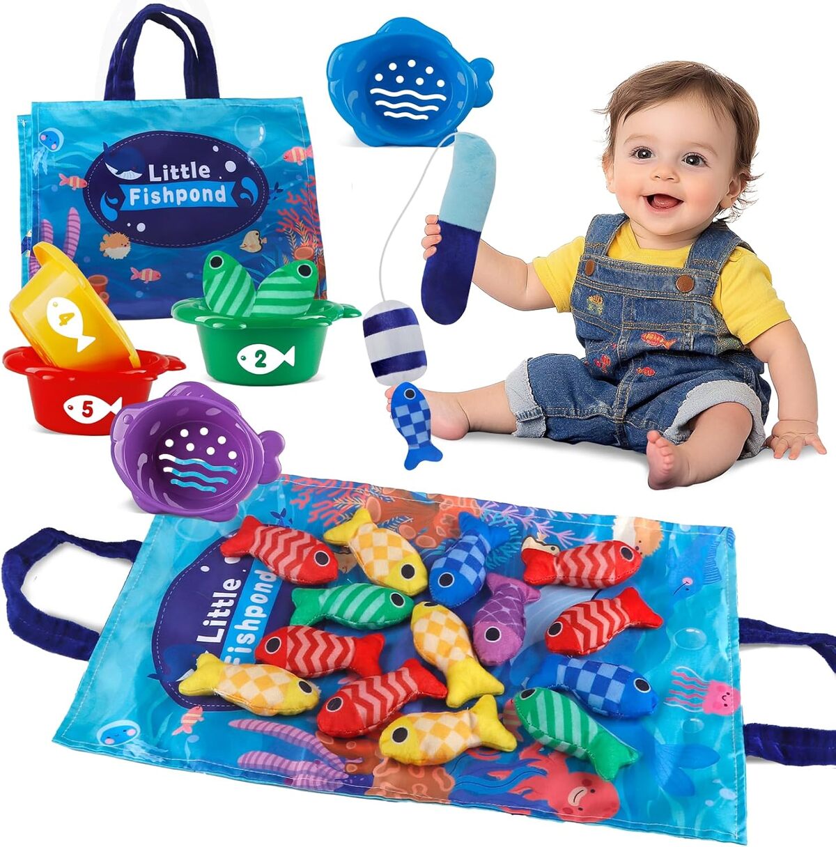 Test : rincalivestra jouet Montessori pêche à la ligne 1-3 ans