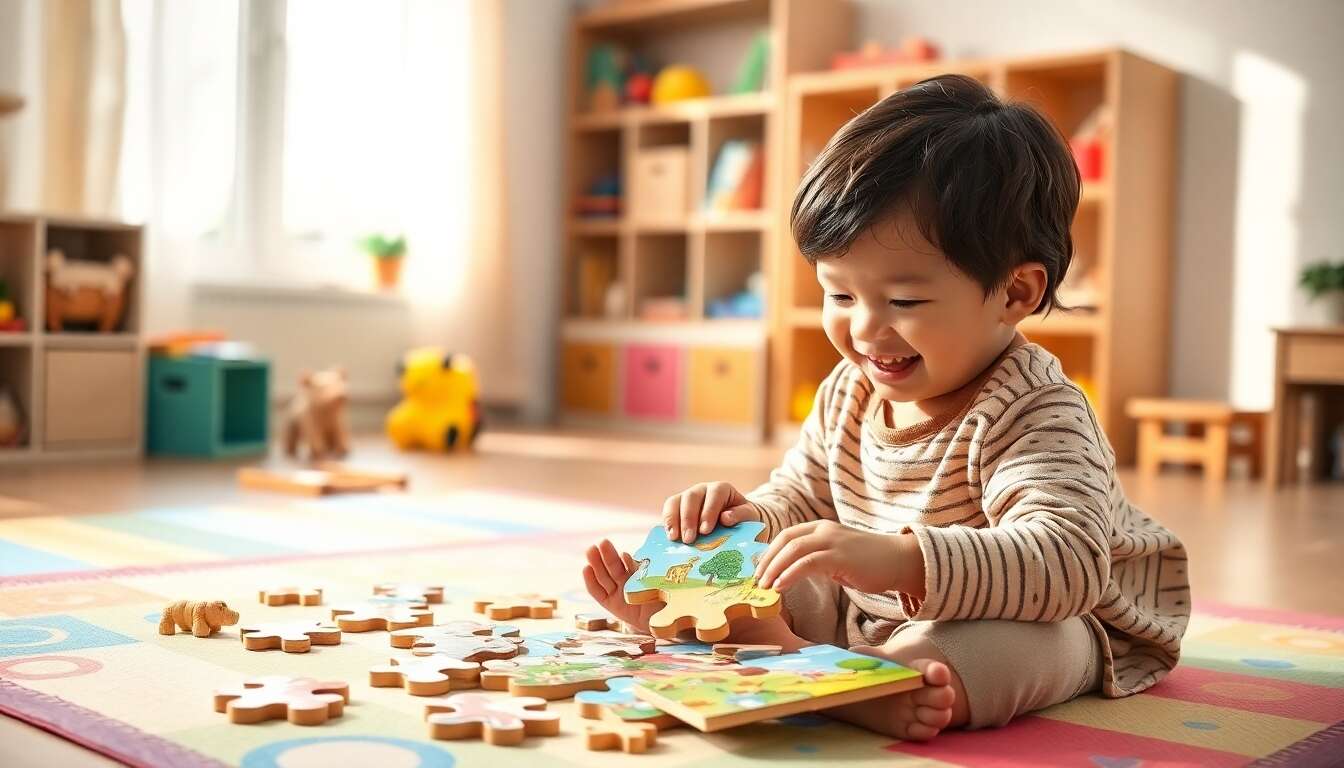 Puzzles éducatifs à offrir à un enfant de 3 ans
