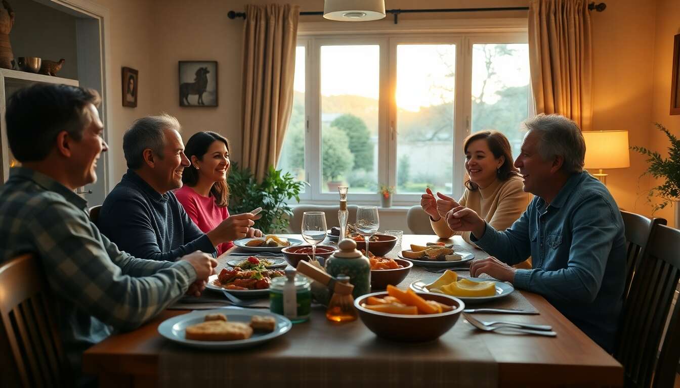 Repas en famille : comment éviter le stress ?