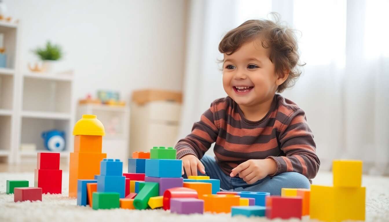 Favoriser la motricité fine grâce aux jeux de construction