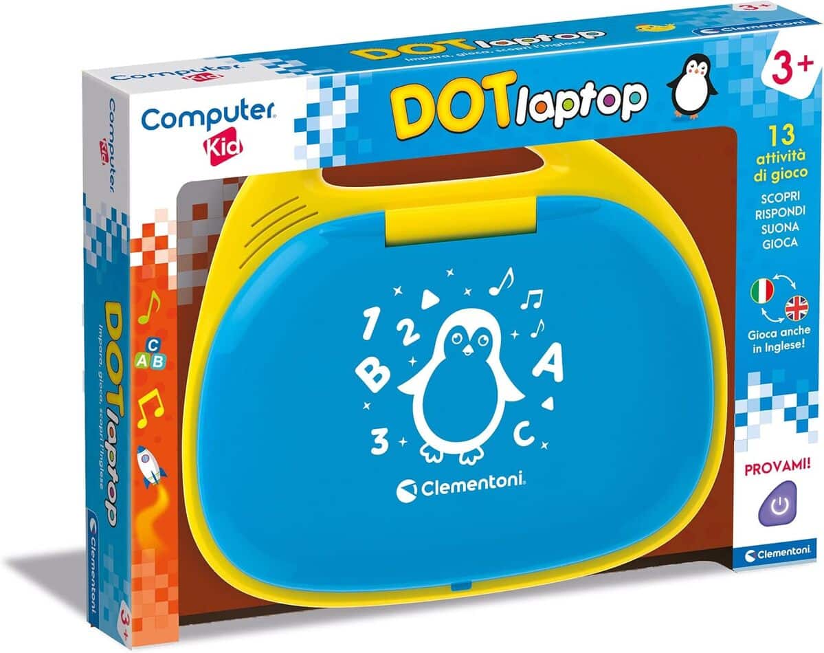 Test de l'ordinateur éducatif Clementoni Kid Dot 16425