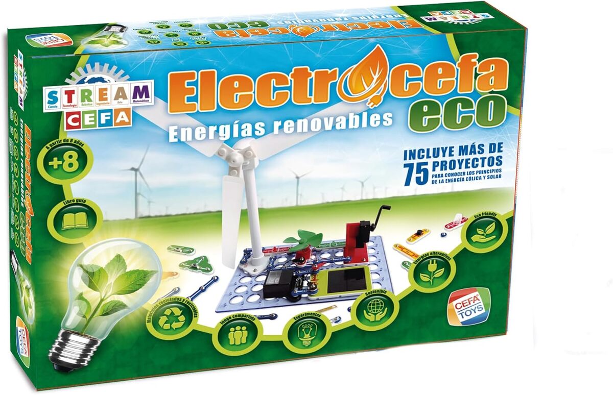 Test Cefa Toys Electrocéfa Eco : 75 projets écolos pour enfants dès 8 ans