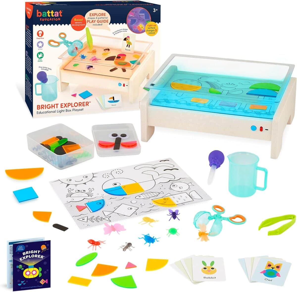 Test : boîte lumineuse de traçage Battat Education pour enfants