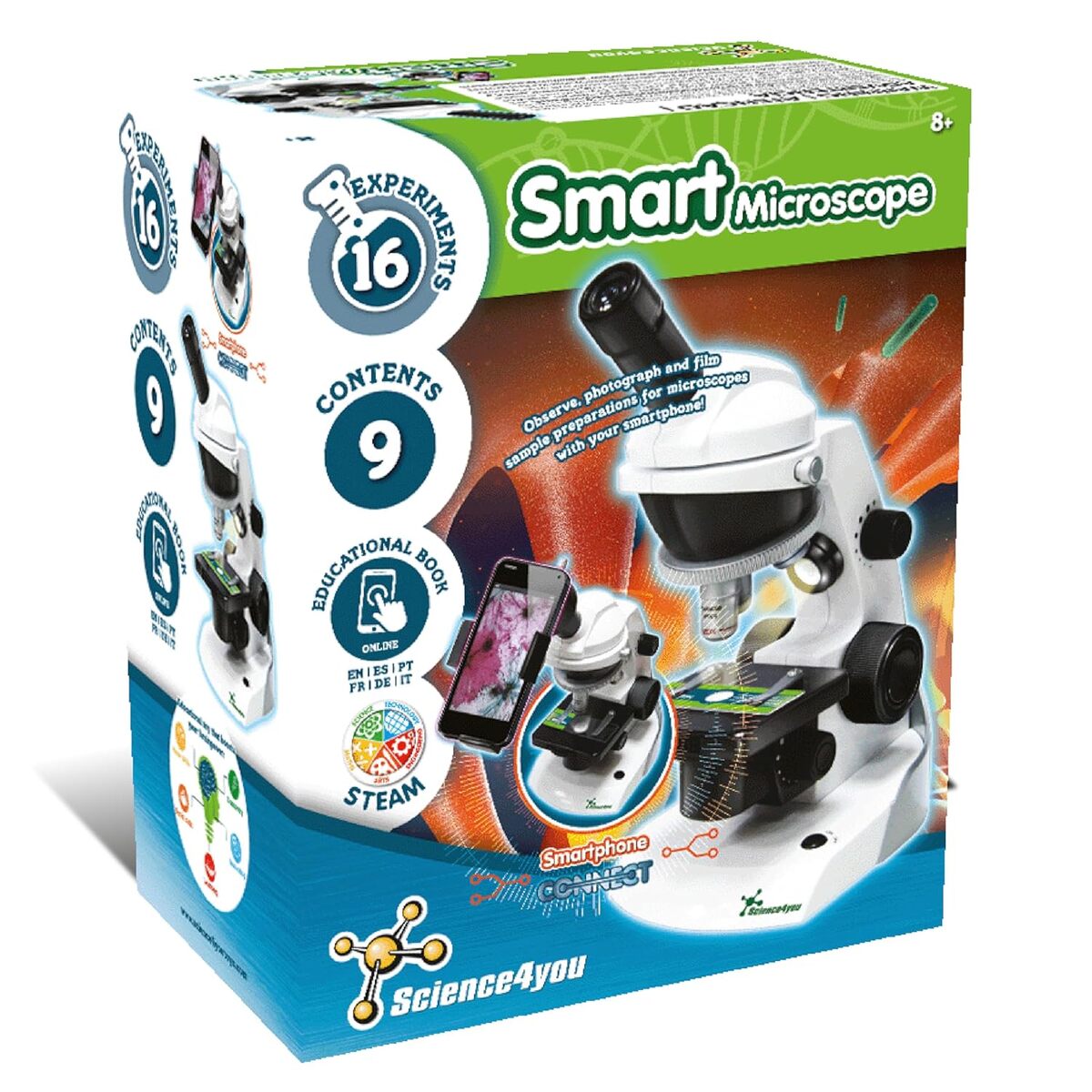 Test du microscope Science4you pour jeunes scientifiques