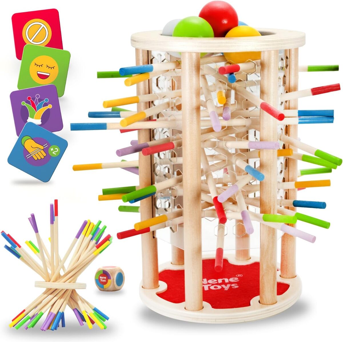 Test : jeu éducatif BALLFALL Nene Toys pour enfants