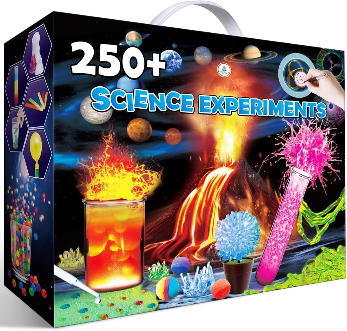 Test : kit scientifique UNGLINGA 250+ expériences pour enfants