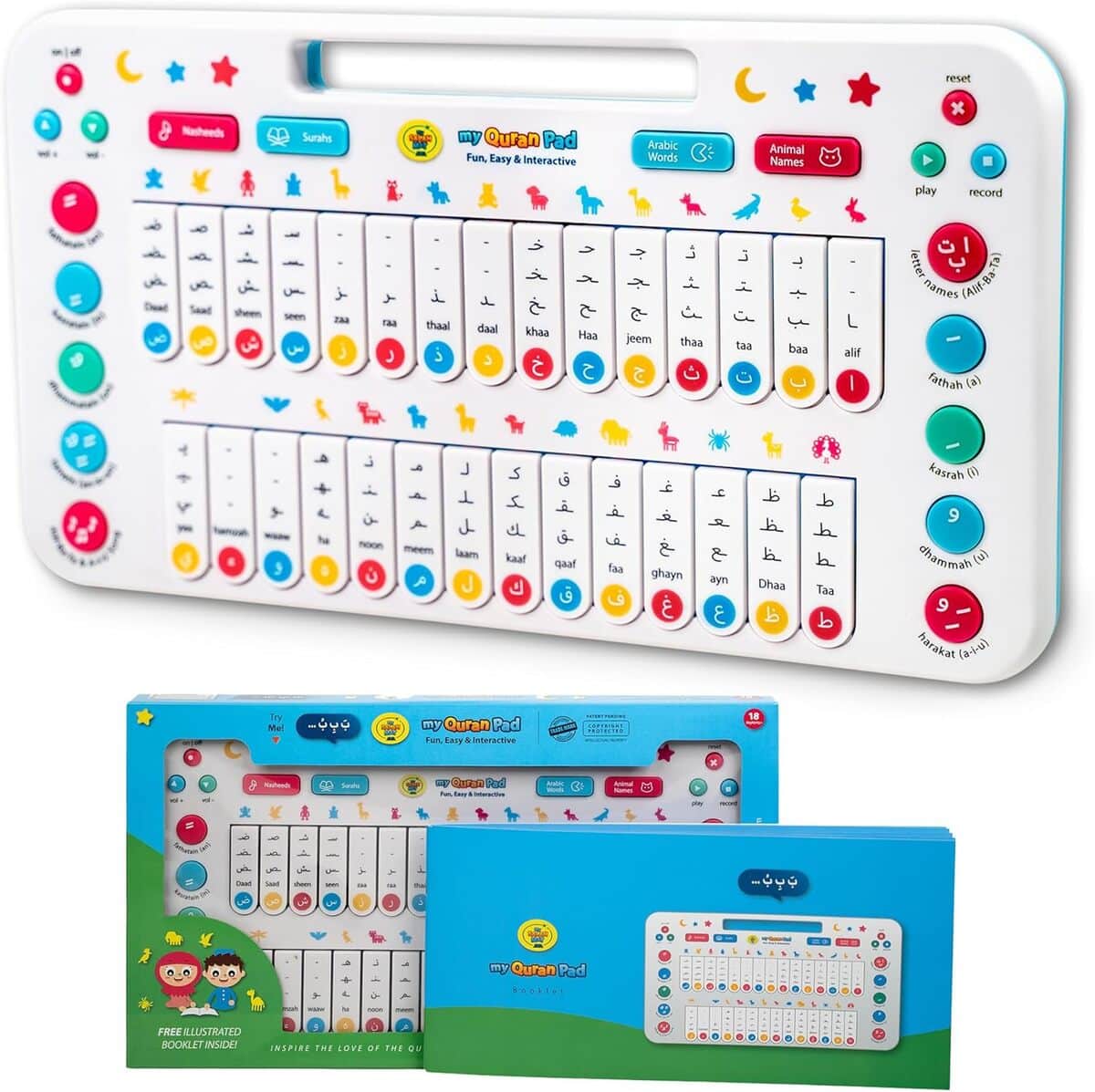 Test Mon Quran Pad : jouet éducatif interactif pour enfants de 2 ans