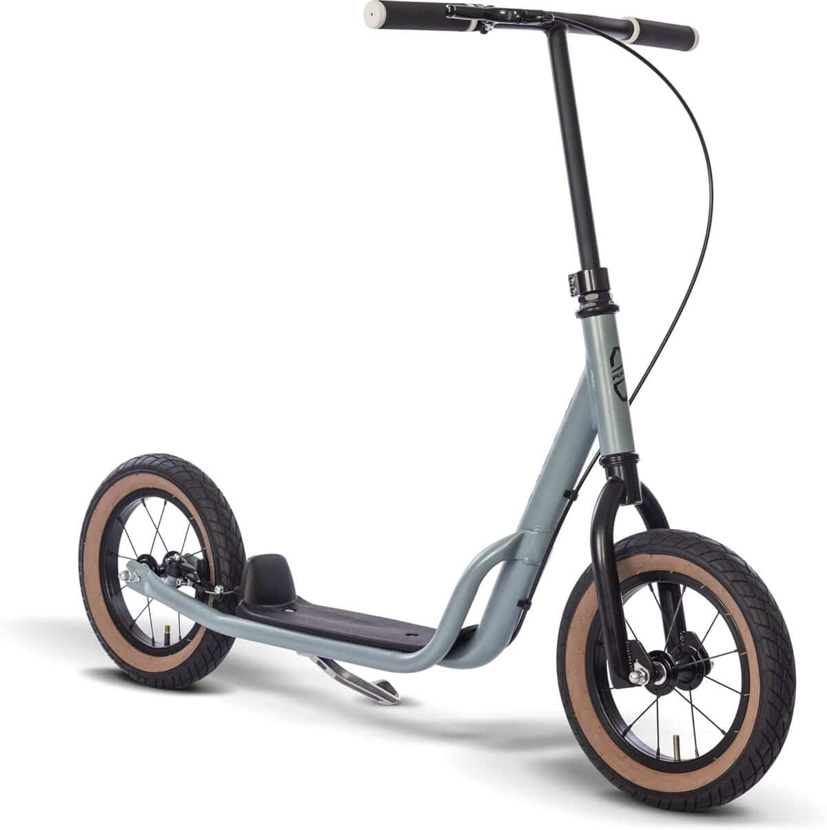 Test de la trottinette avec frein en V PUKY R07 L pour enfants