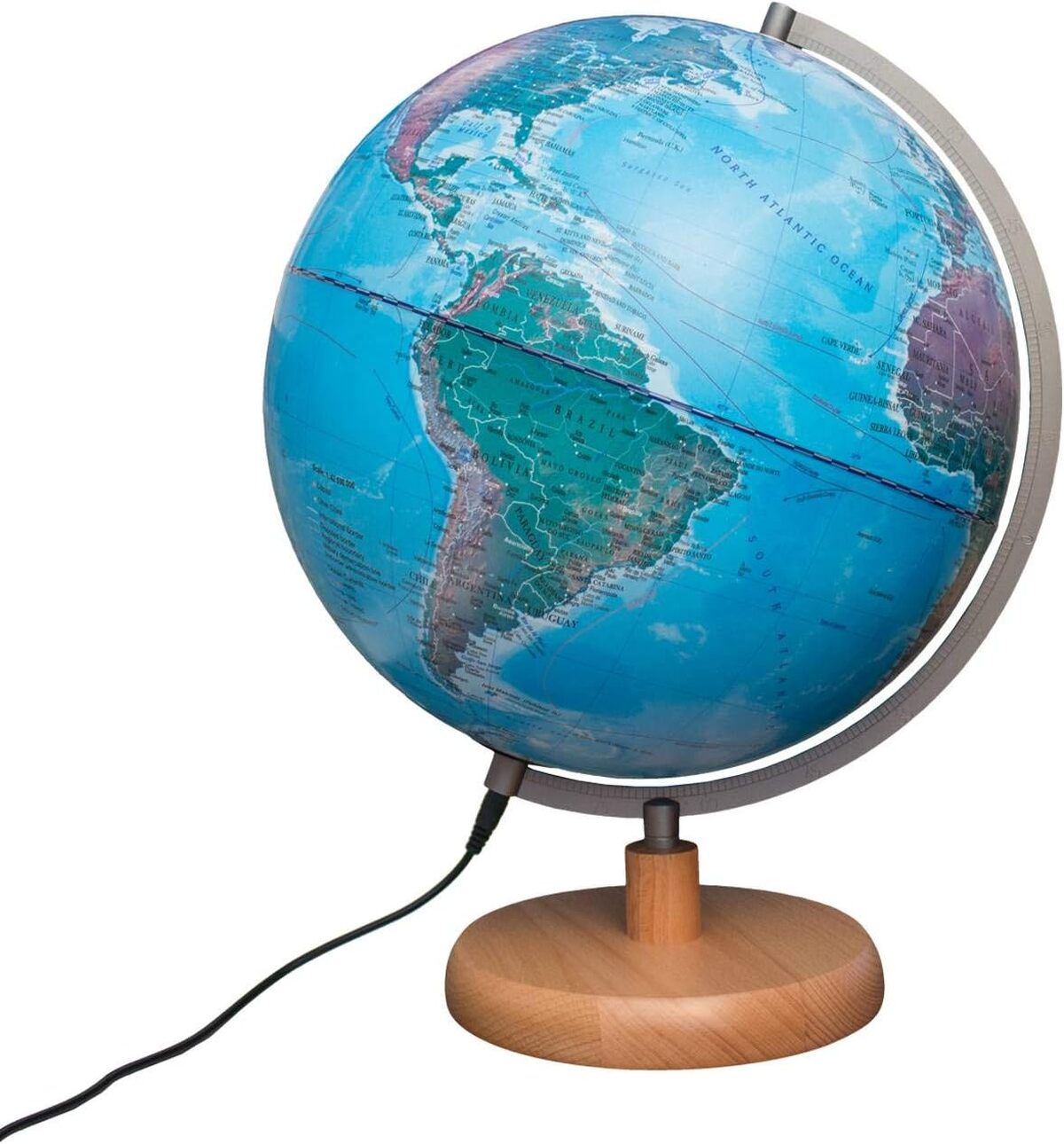 Test du globe lumineux Magellan Mora LED 30 cm