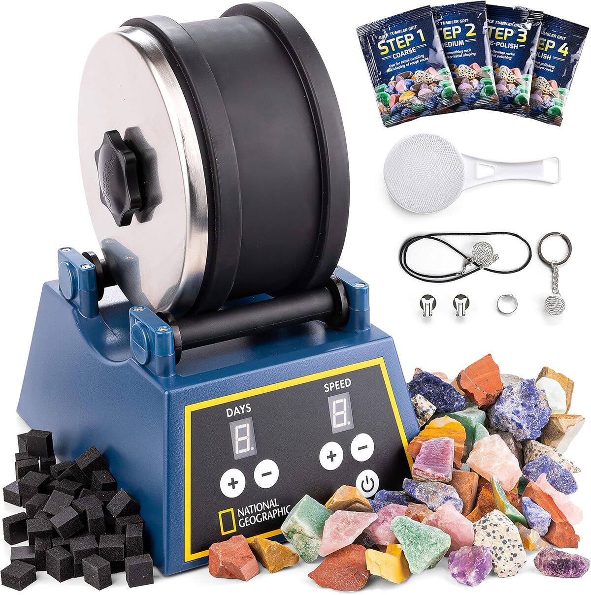 Test du kit culbuteur de roches National Geographic : capacité 1, 36 kg