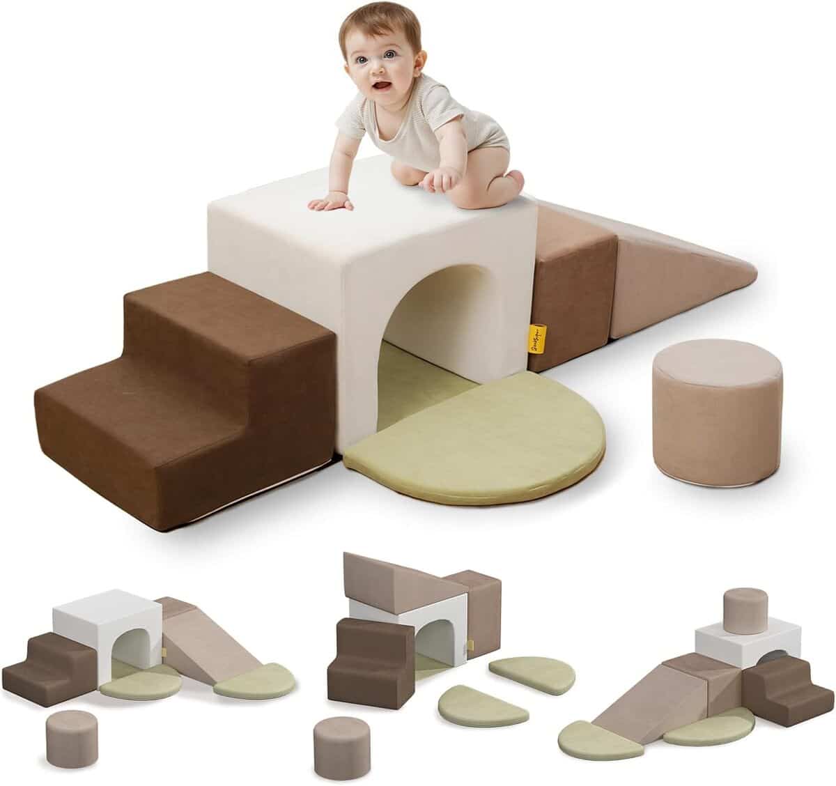 Test blocs mousse BanaSuper : motricité éducative et sécurité renforcée