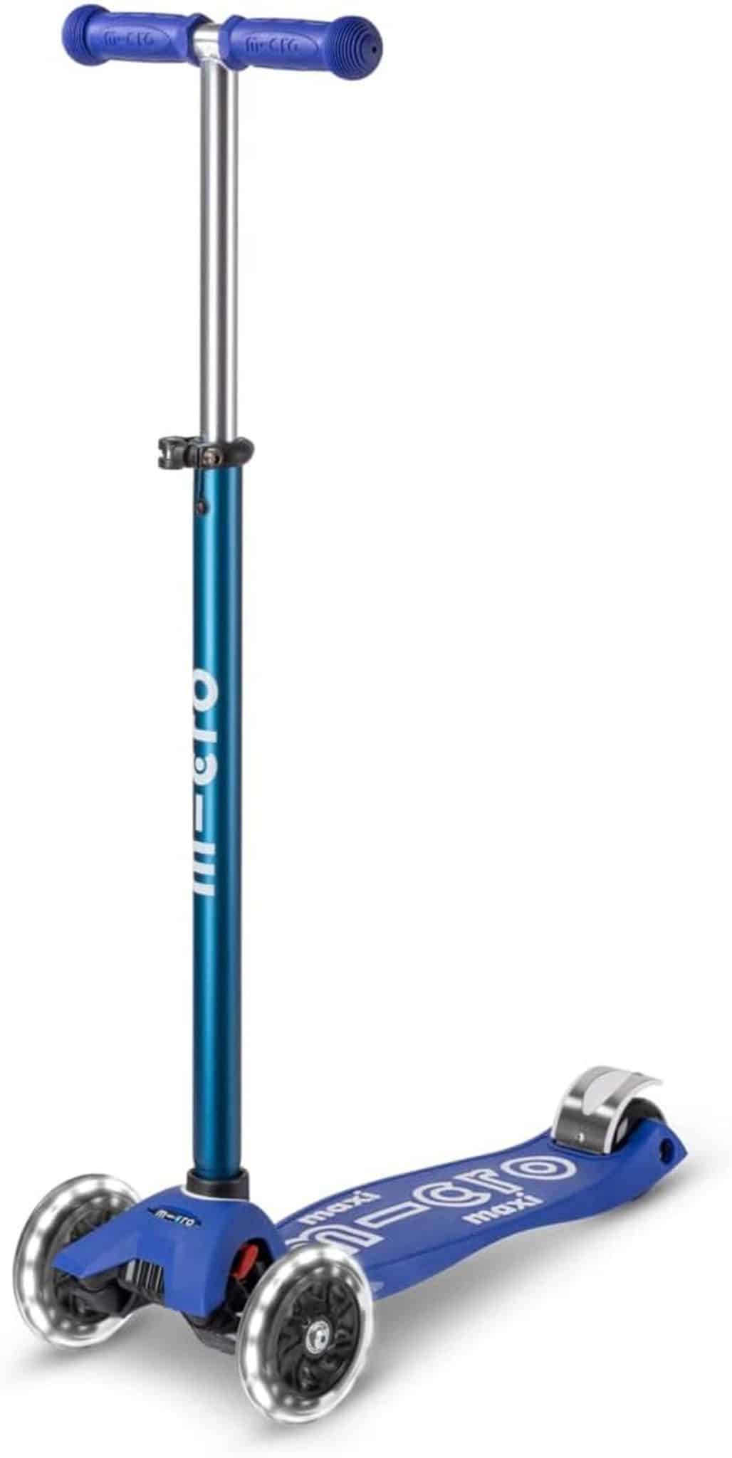 Test de la micro trottinette Micro Kickboard Maxi Deluxe LED 3 roues