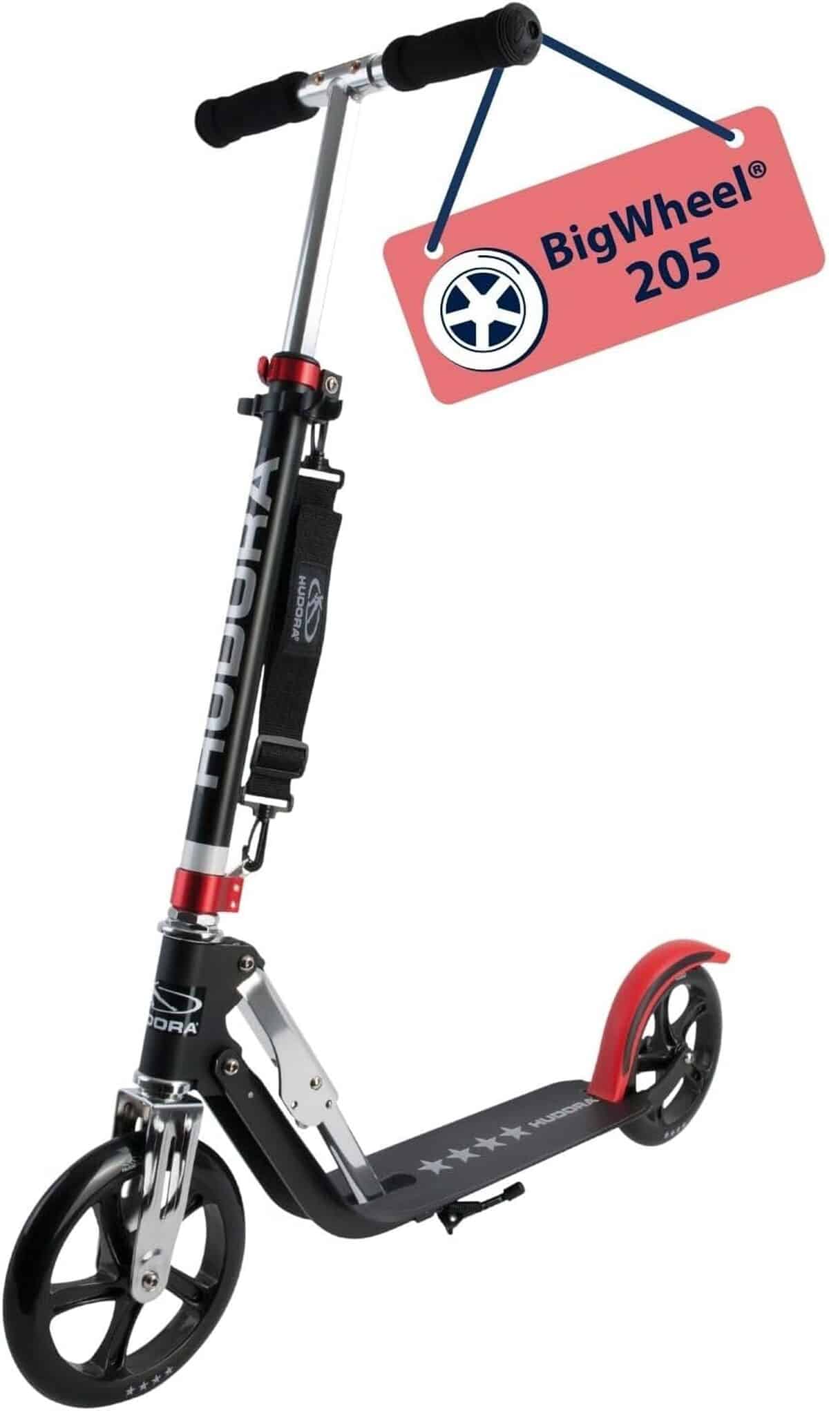 Test de la trottinette Hudora BigWheel 205 : stabilité et pliabilité au rendez-vous
