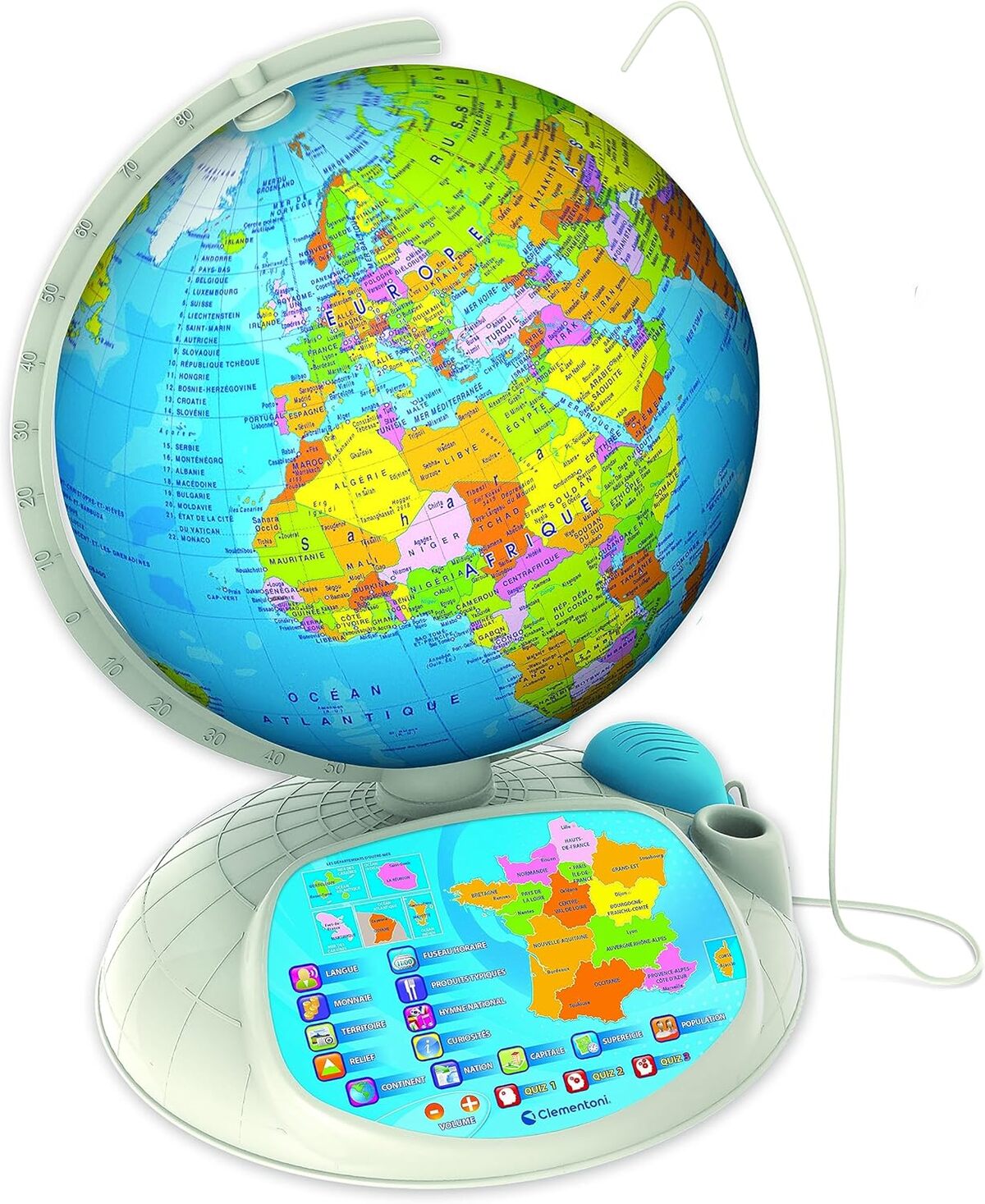 Test du Clementoni Exploraglobe : globe interactif éducatif pour enfants