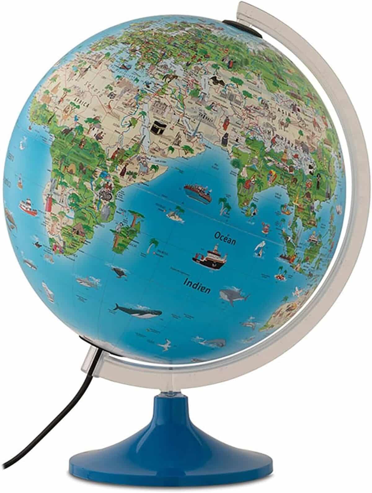 Test du globe lumineux Tecnodidattica Atmosphere Family