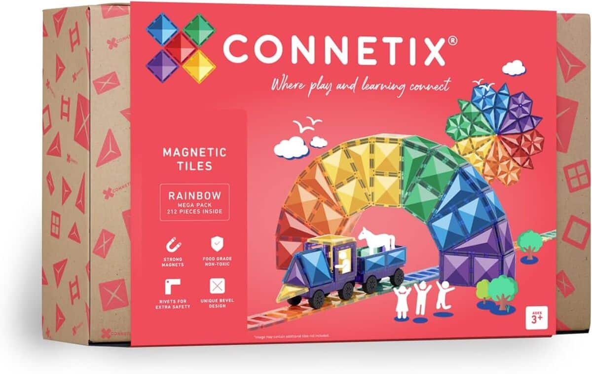 Test du mega pack Connetix 212 pièces : jouet de construction magnétique