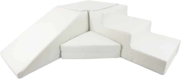 Set De 11 Blocs En Mousse Pour Le Jeu Blanc, Bleu (pastel) - Jeux