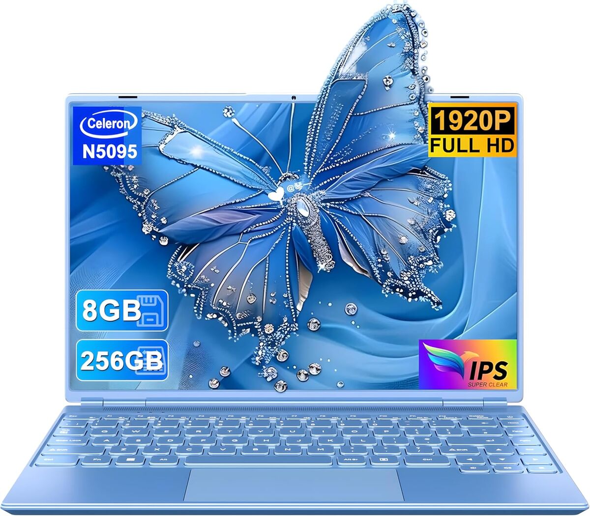 Test : ordinateur portable Celeron N5095 14'' performance et style en bleu