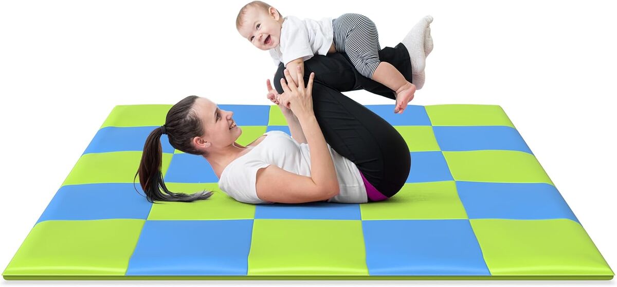 Test : tapis de jeu XXL lavable et imperméable 148x148 cm