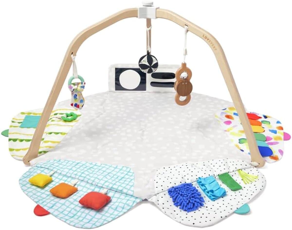 Test : tapis d'éveil Lovevery Play Gym, stimulant dès la naissance