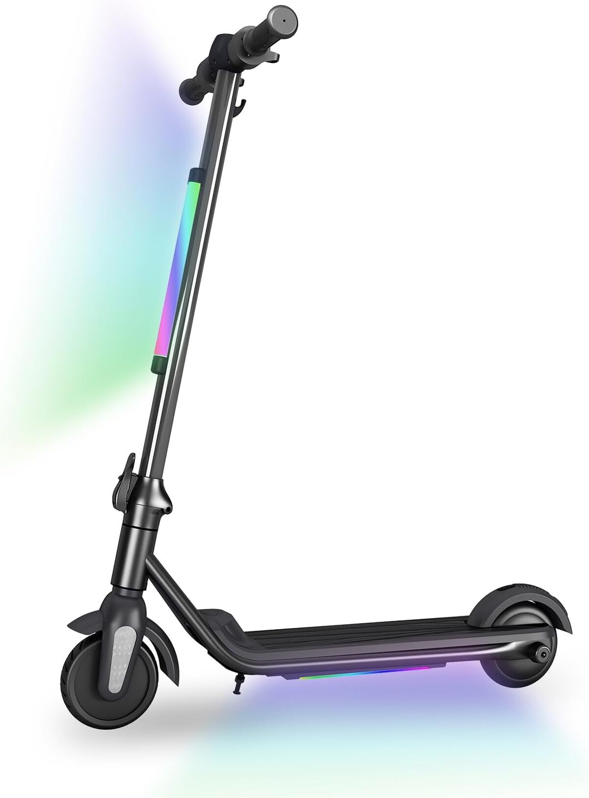 Test : trottinette électrique enfant avec lumières arc-en-ciel et freins сброс