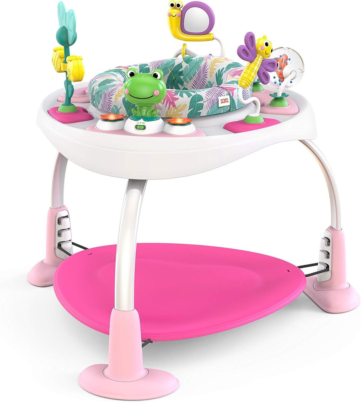 Test Bright Starts 2en1 siège sauteur et table d'activités Bounce Bounce BabyPlayful Pond