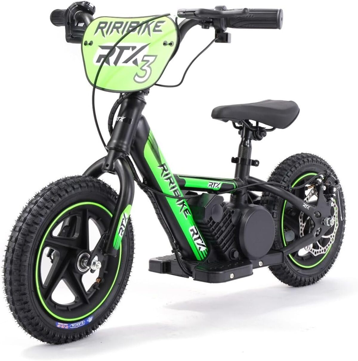 Test de la draisienne RIRIBIKE RTX3 : moteur 100W, vert et fun