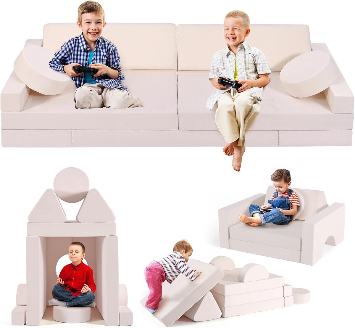 Test du canapé modulable Lischwert pour enfants