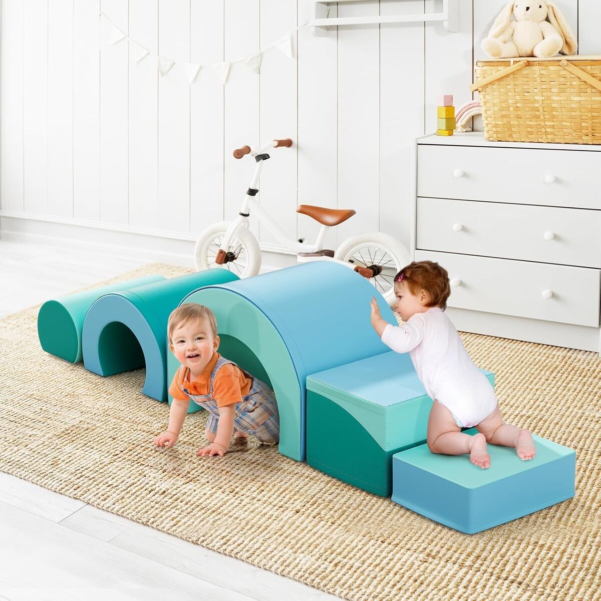 Test du parcours motricité CUPCHID : escalade et jeux éducatifs pour bébé