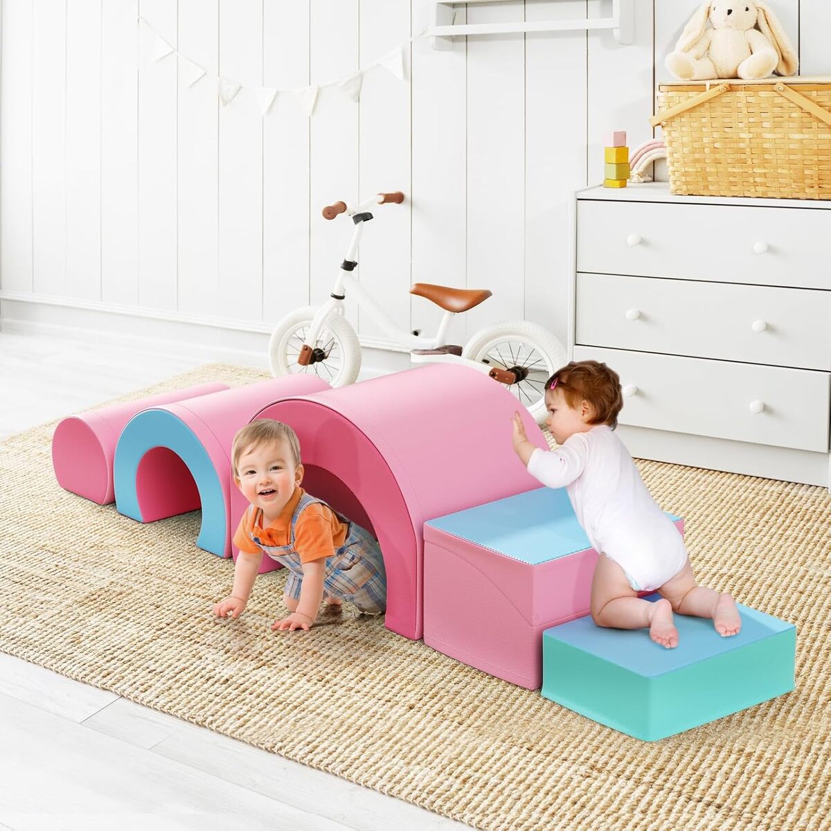 Test : jouet d'escalade en mousse JM312 pour tout-petits