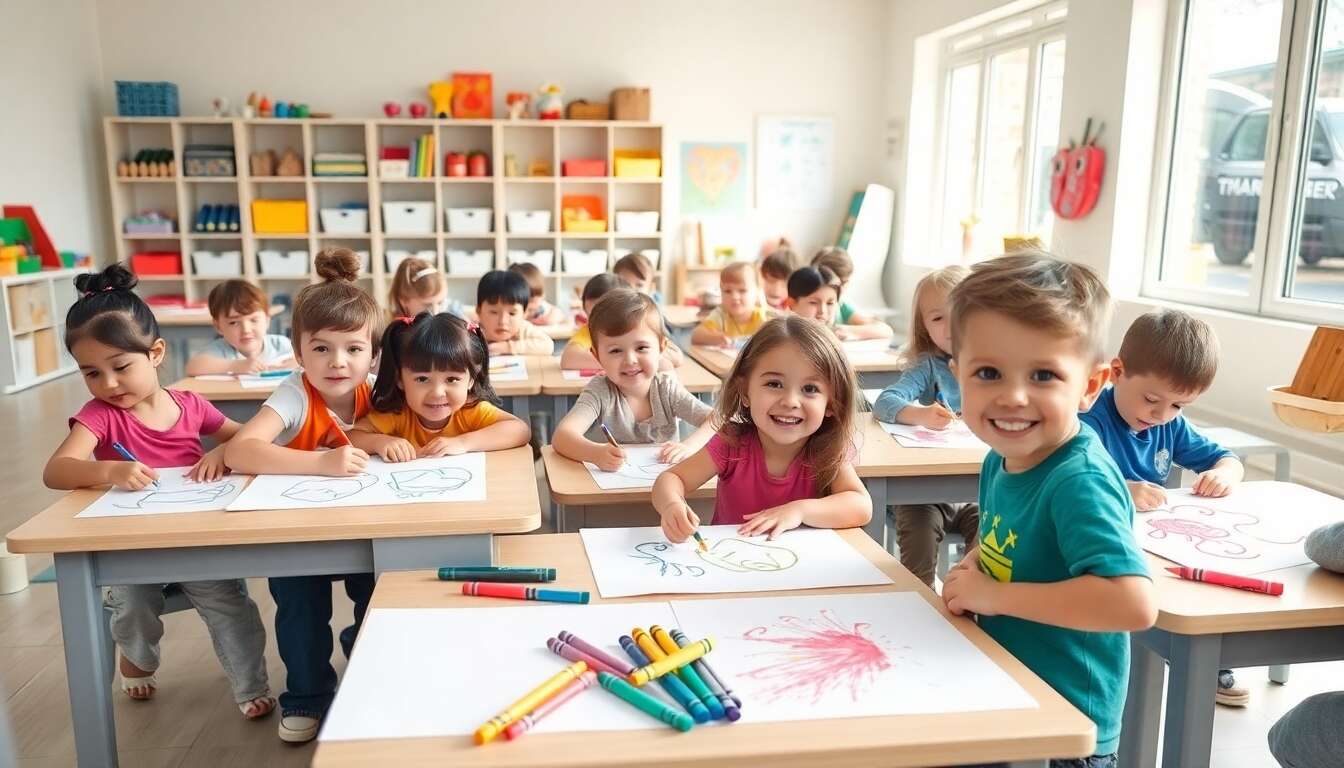 Test : je dessine avec des formes simples, idéal pour la maternelle