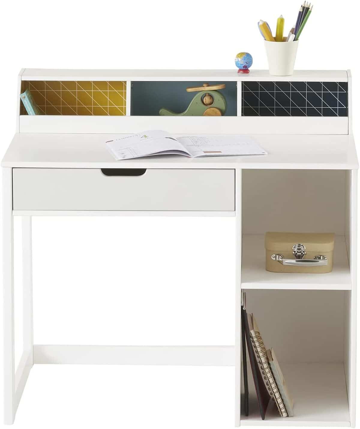 Test : bureau Vertbaudet Funny bleu pour maternelle