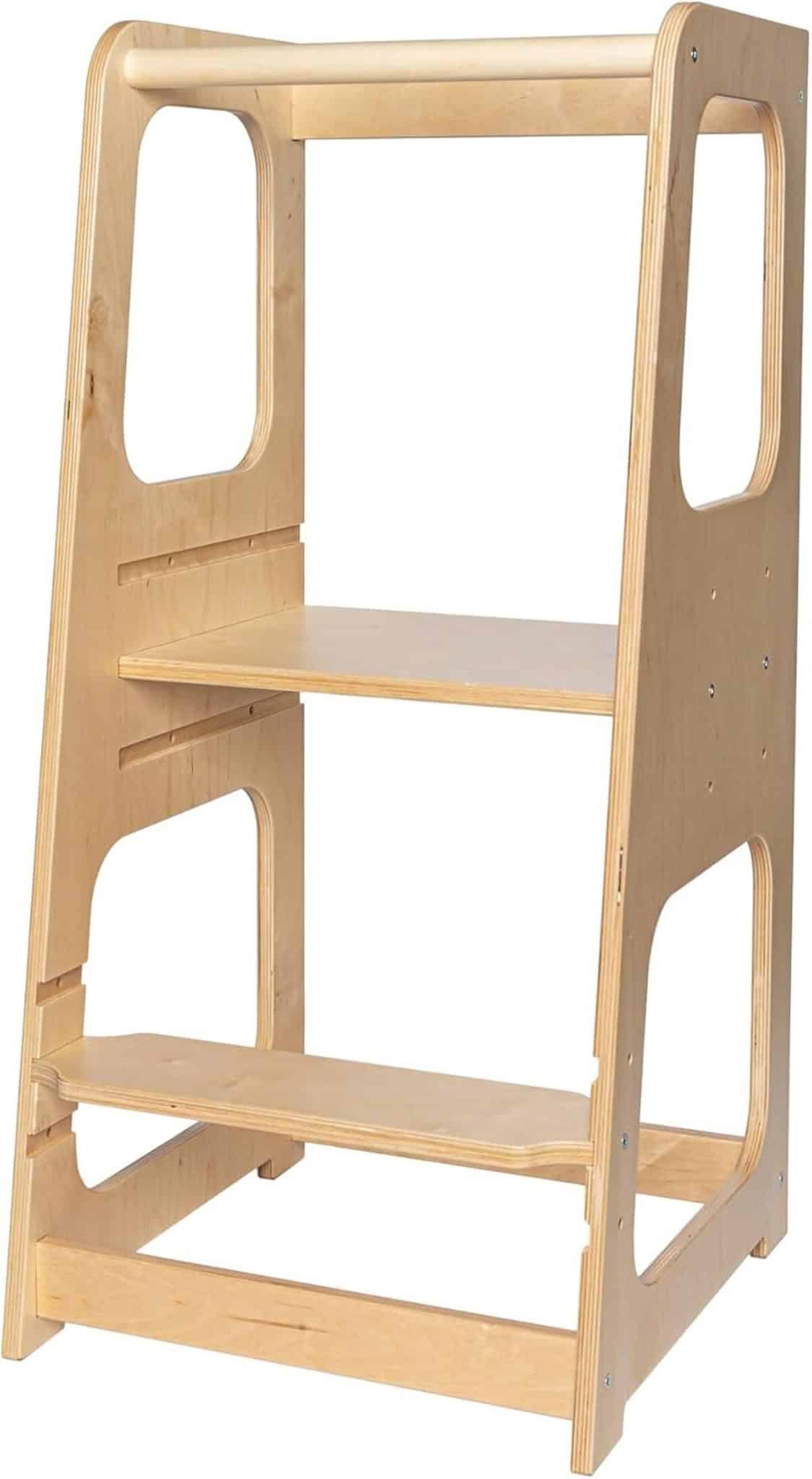 Test : escabeau éducatif Montessori en bois de bouleau